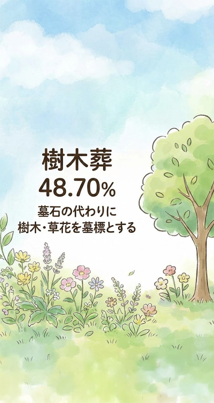 樹木葬イラスト